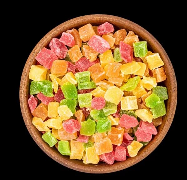 Anana en cubo multicolor premium