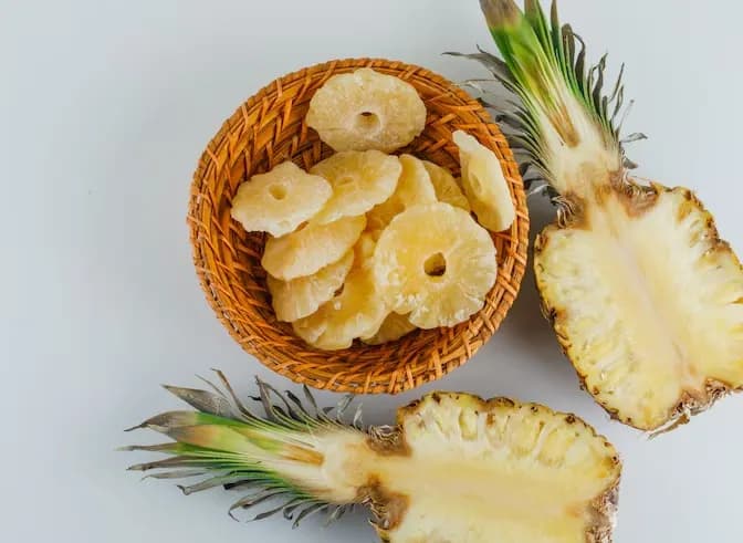 Anana en rodaja