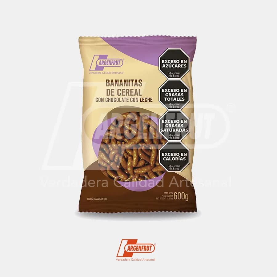Bananita de cereal con choco argenfrut