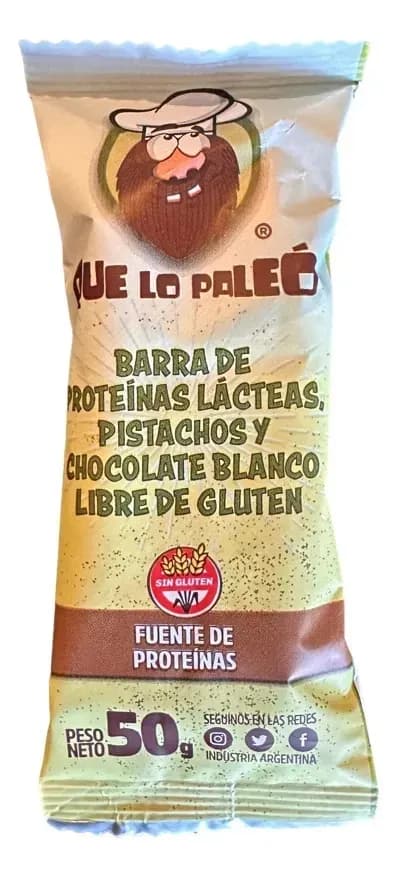 Barra pistacho y choco blanco qlopaleo