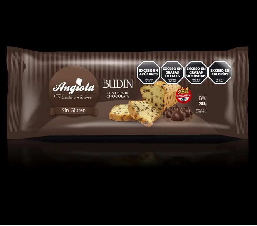 Budin con chips de choco Angiola
