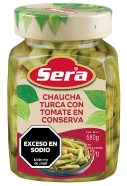 Chaucha turca en conserva Sera