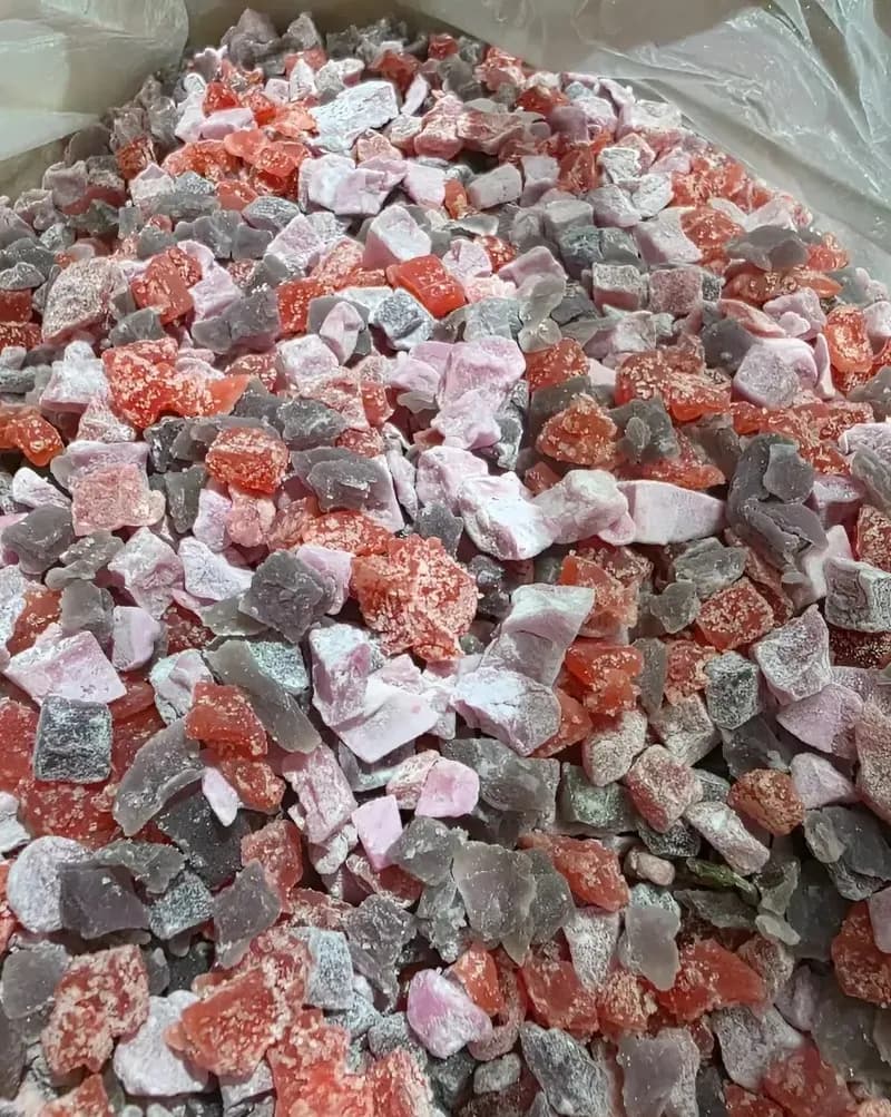 Cubos de fruta sabor mix patagonico