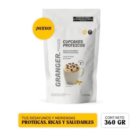 Cupcake proteico vainilla/lemon Granger
