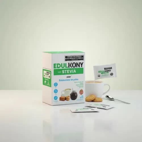 Edulkony con Stevia en polvo