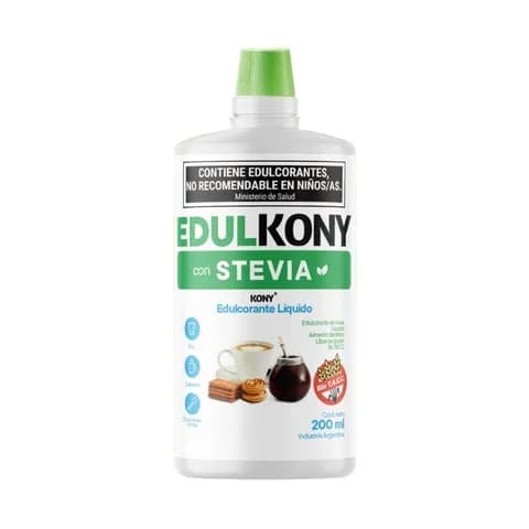 Edulkony con Stevia liquido