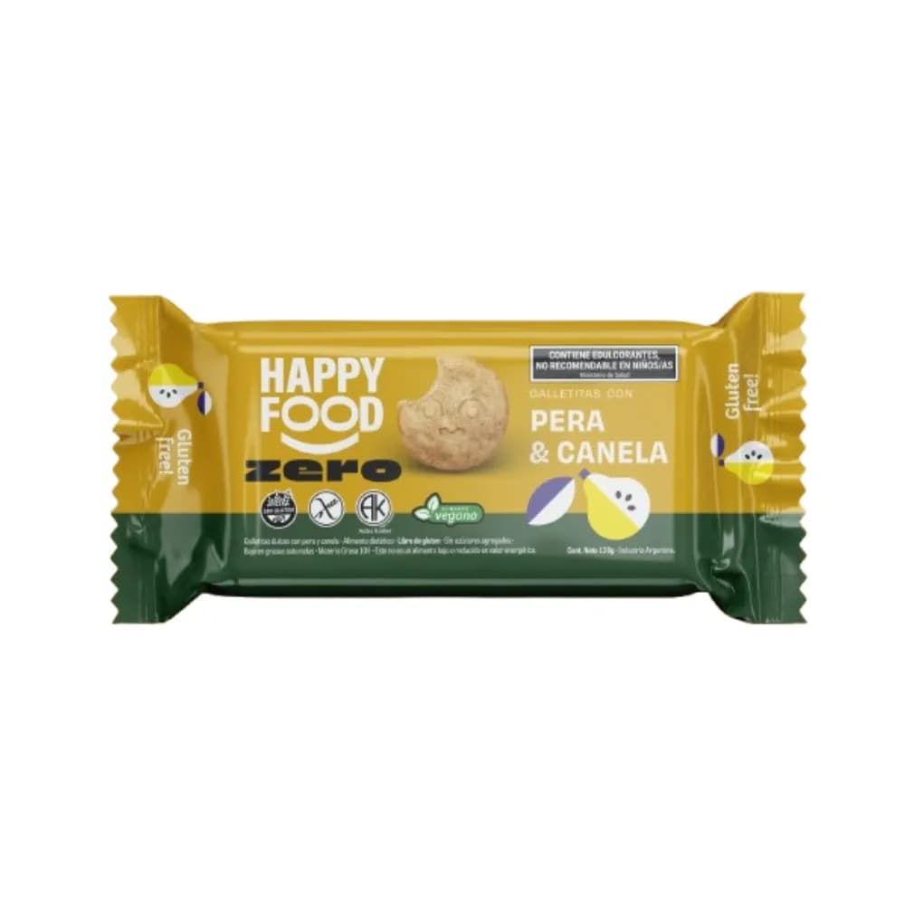 Galleta de pera happy food