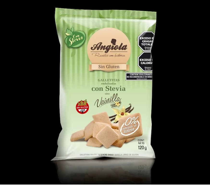 Galleta sin azucar de vainilla Angiola