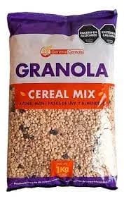 Granola cereal mix nutri food
