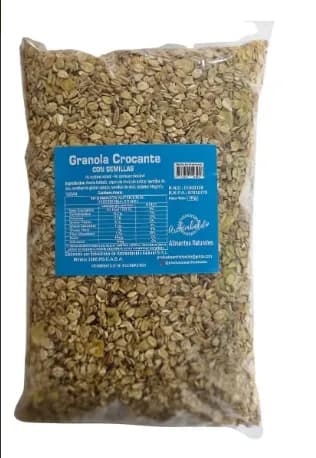 Granola crocante con semillas archimboldo