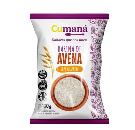 Harina de avena sin g cumana