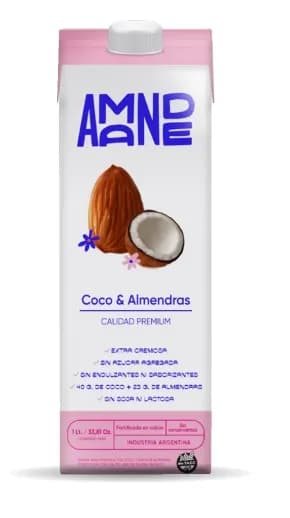 Leche de almendra & coco Amande