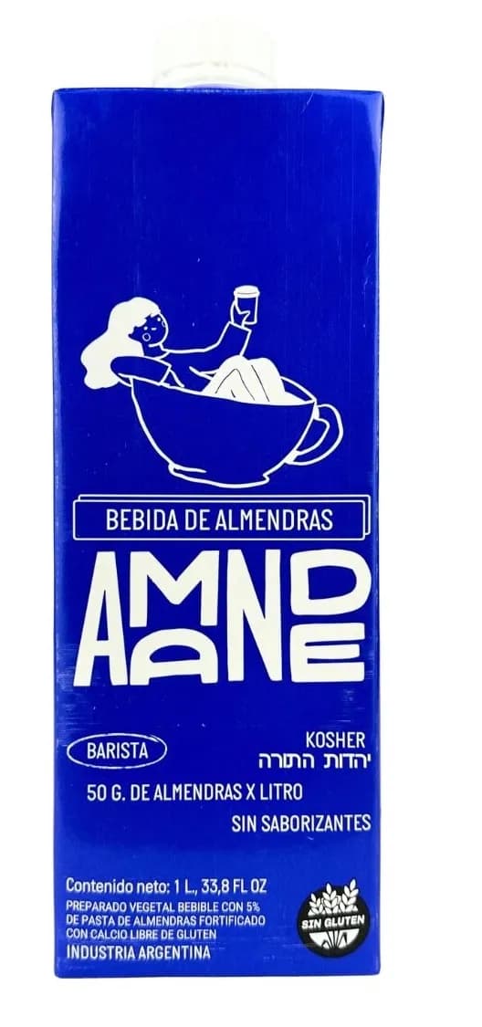 Leche de almendra sabor original Amande