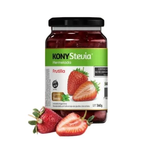 Mermelada con Stevia de frutilla Kony