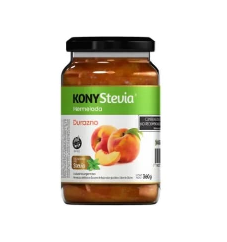 Mermelada con Stevia de durazno Kony