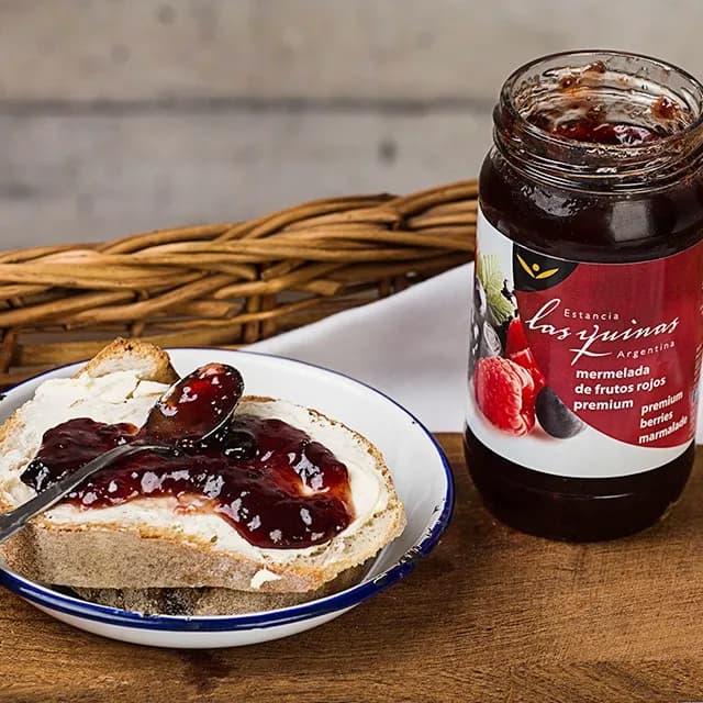 Mermelada de frutos rojos sin g Las Quinas