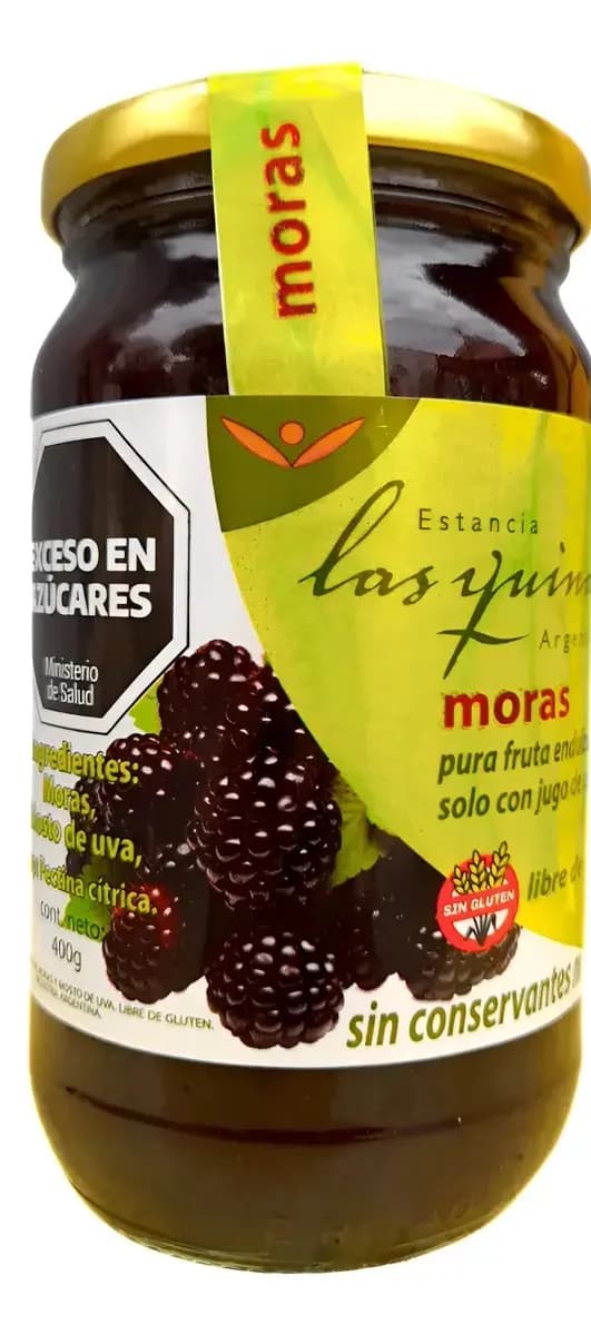 Mermelada de mora sin g Las Quinas