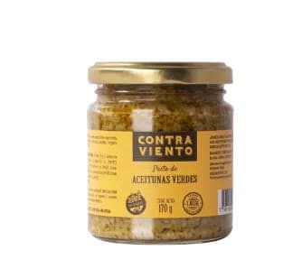 Pasta de aceituna verde contraviento