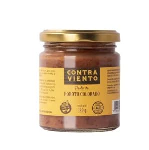 Pasta de poroto colorado contraviento