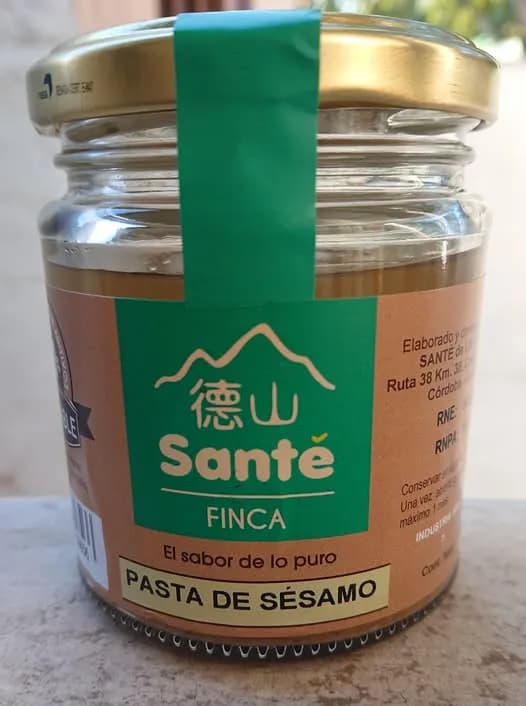 Pasta de sesamo sante