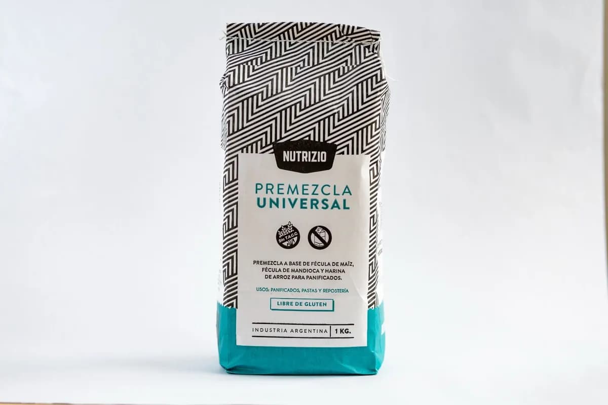 Premezcla universal sin gluten Nutrizio