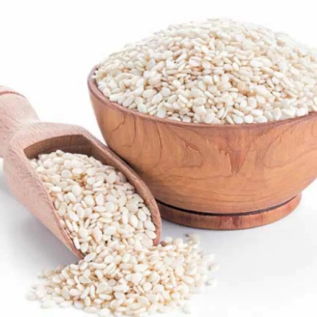 Semilla de sesamo blanco