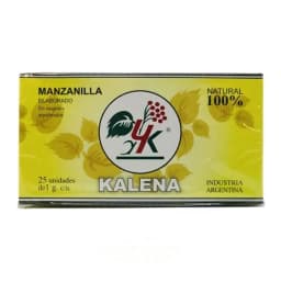 Te de manzanilla en saquitos Kalena