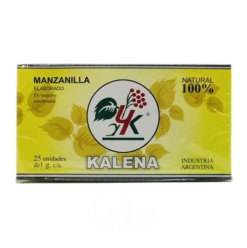 Te de manzanilla en saquitos Kalena