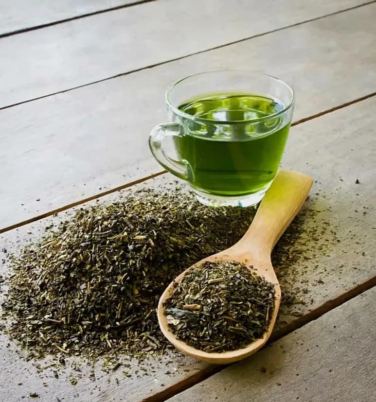 Te verde en hebra