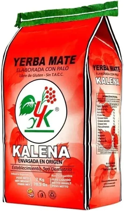 Yerba tradicional rojo Kalena