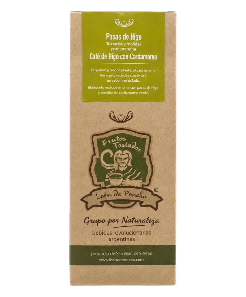 Cafe higo con cardamomo Leon de p