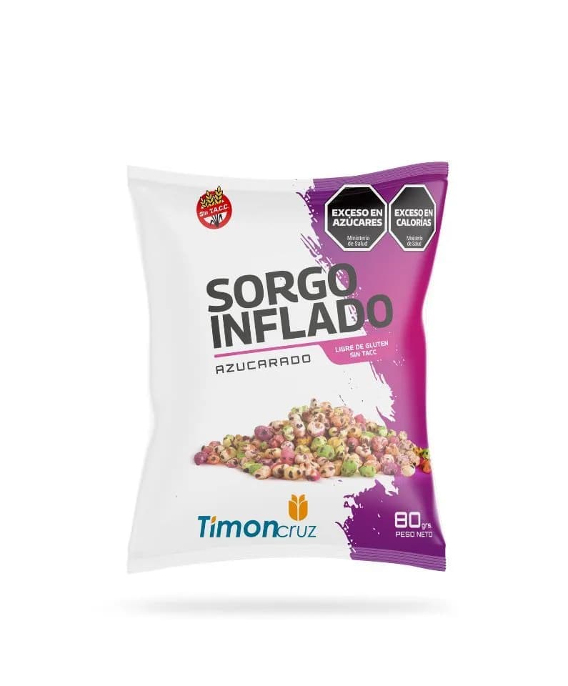 Sorgo inflado azucarado 10uni