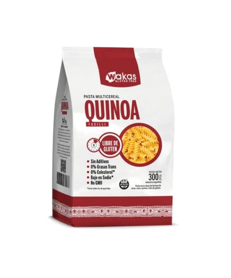 Fideos de quinoa sin tacc Wakas