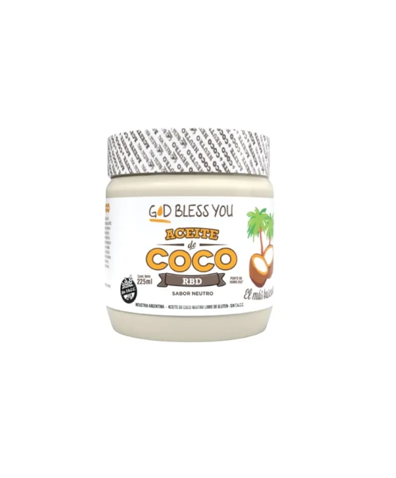 Aceite de coco neutro