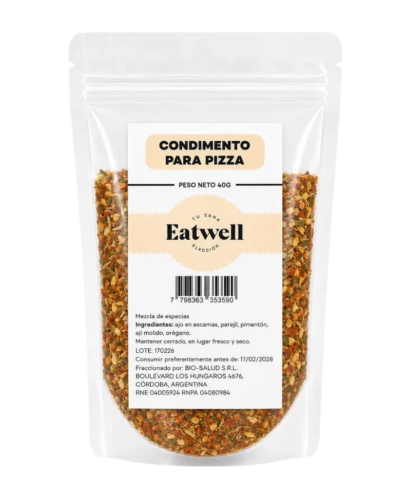 Condimento para pizza eat