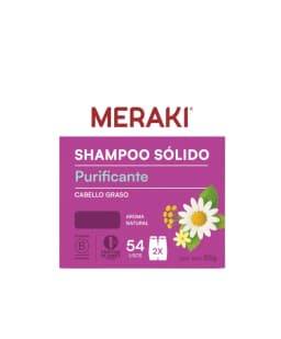 Shampoo solido purificante Meraki