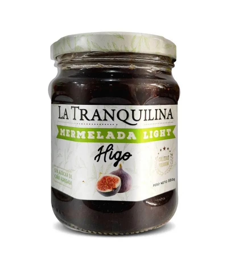 Mermelada con Stevia higo la Tranquilina
