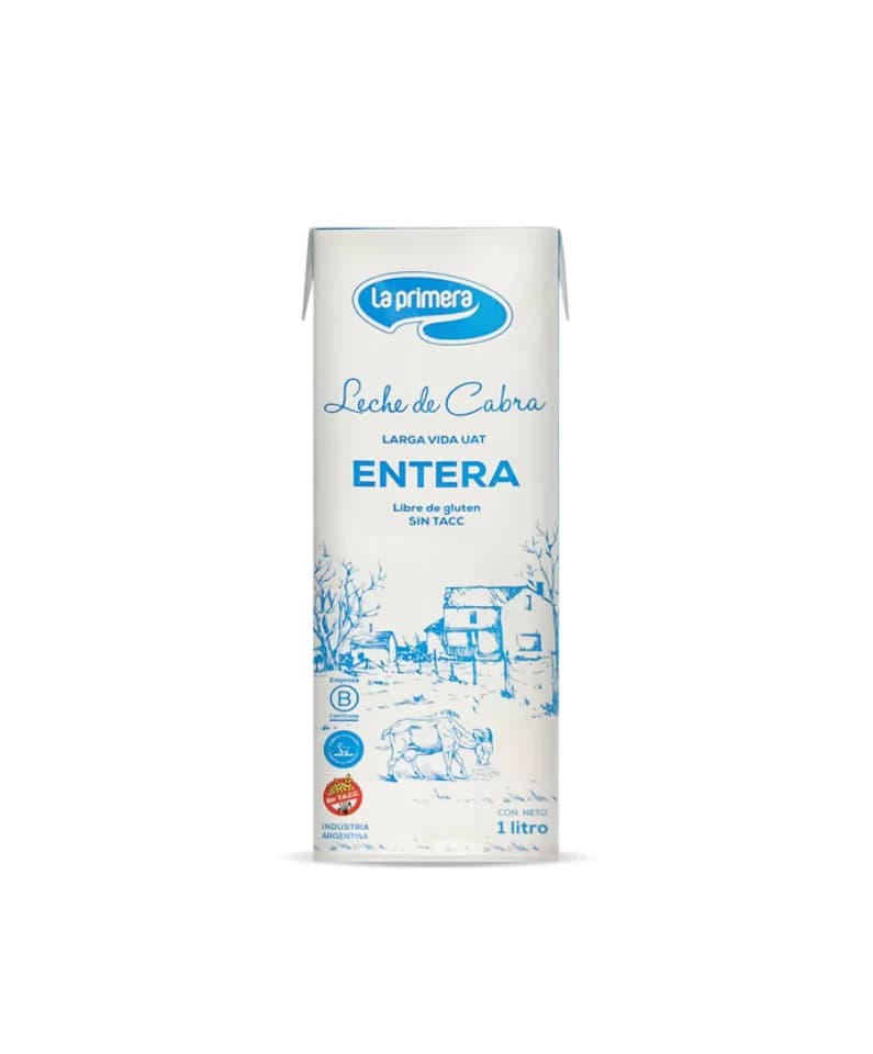Leche de cabra larga vida entx1lsin tacc