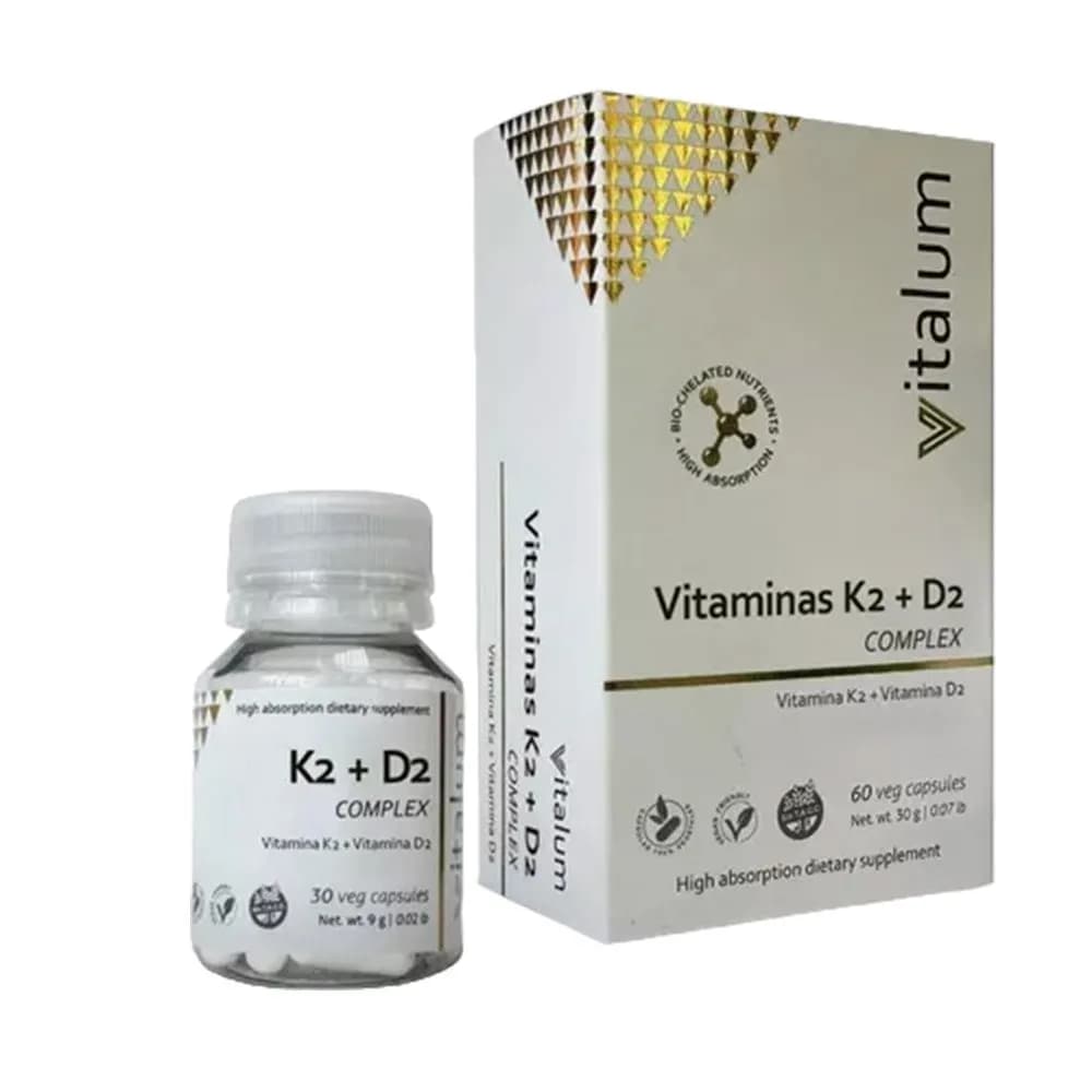 Vitaminas k2+d2 complex Vitalum