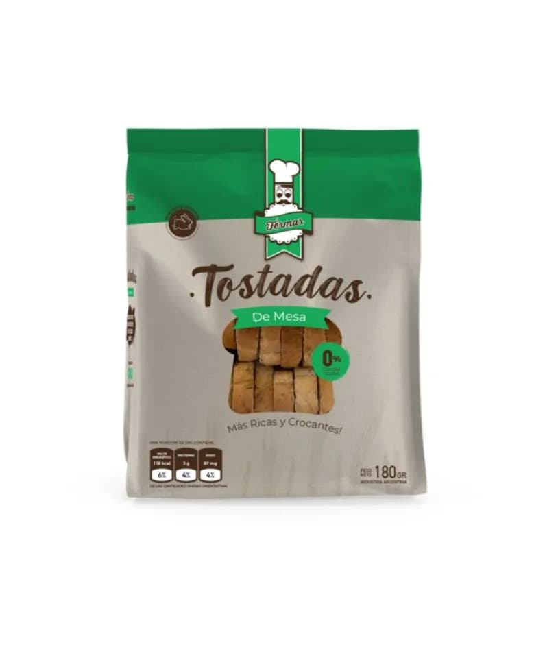 Tostadas con gluten Fermar