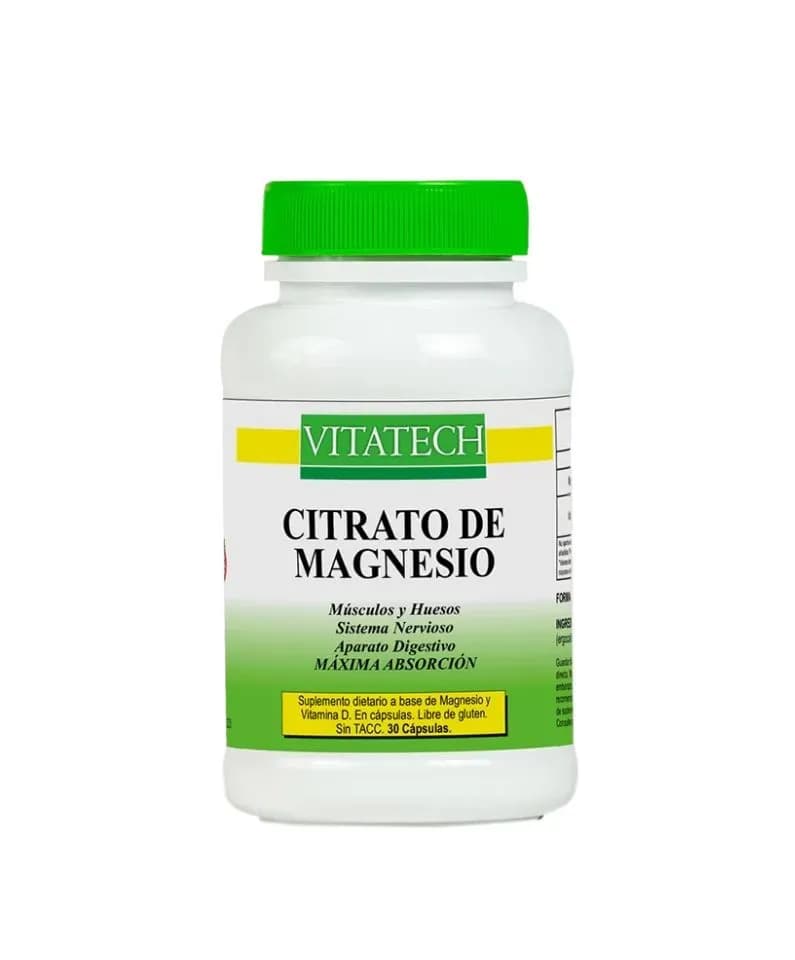 Citrato de magnesio cápsulas Vitatech