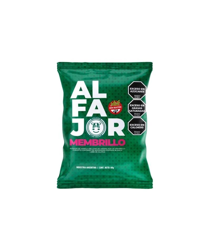 Alfajor membrillo Felices Las Vacas