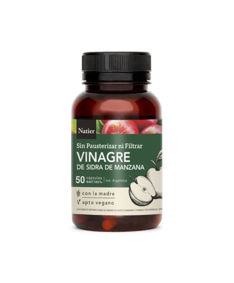 Vinagre de sidra de manzana natier