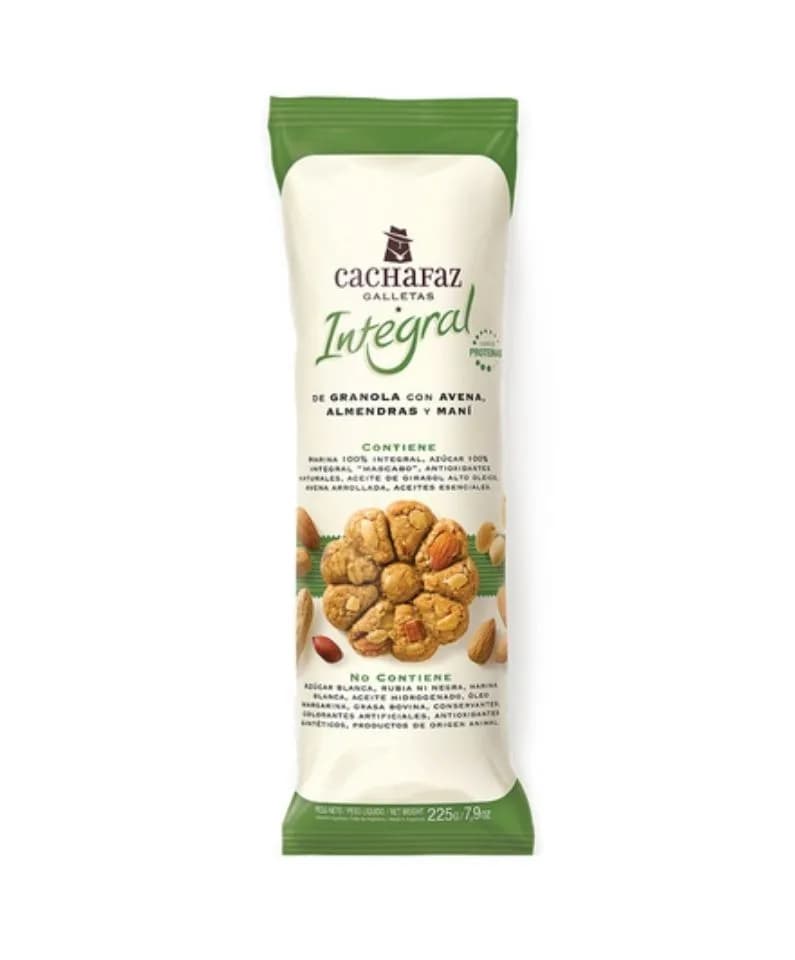 Galletas integral granola Cachafaz