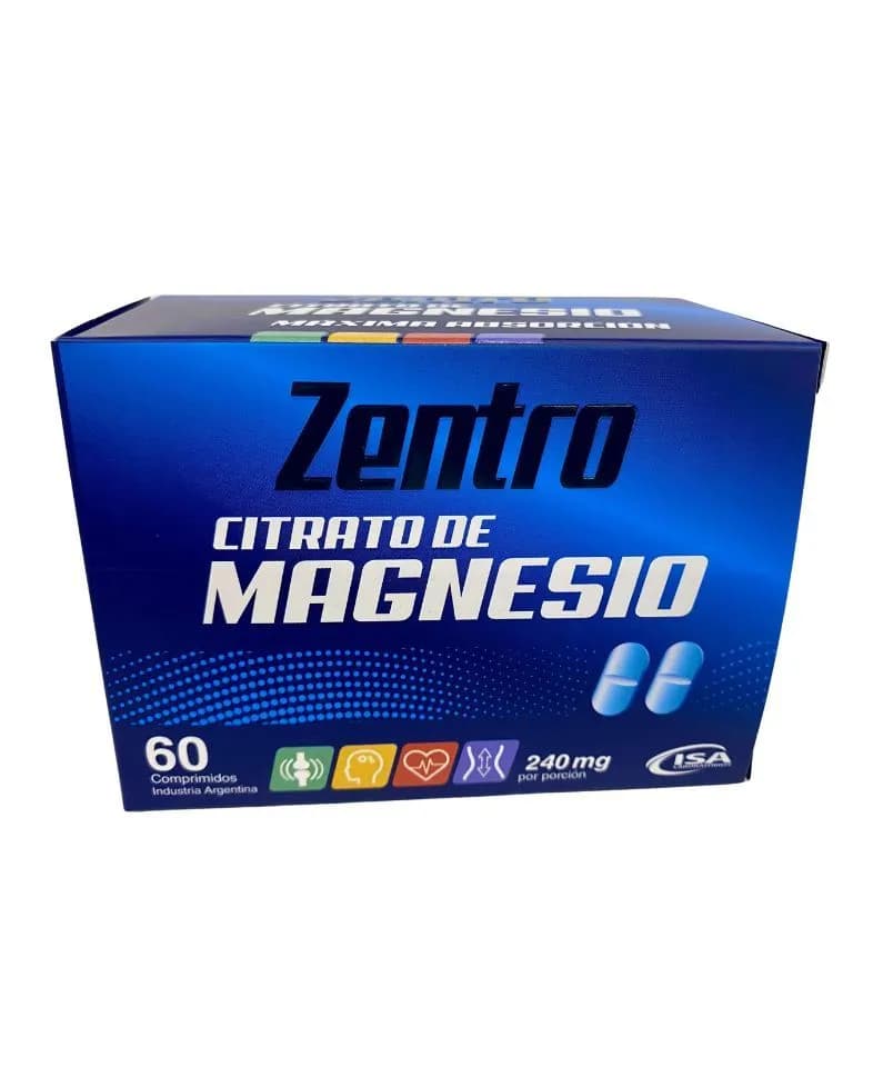 Zentro citrato de magnesio Isa