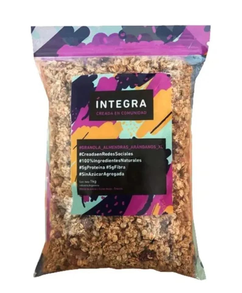 Granola almendra caju arandax1kg Integra