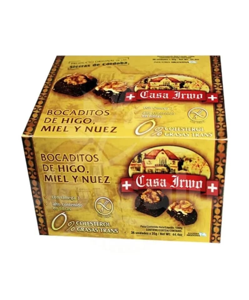 Bocaditos de higo, miel y nuez uni