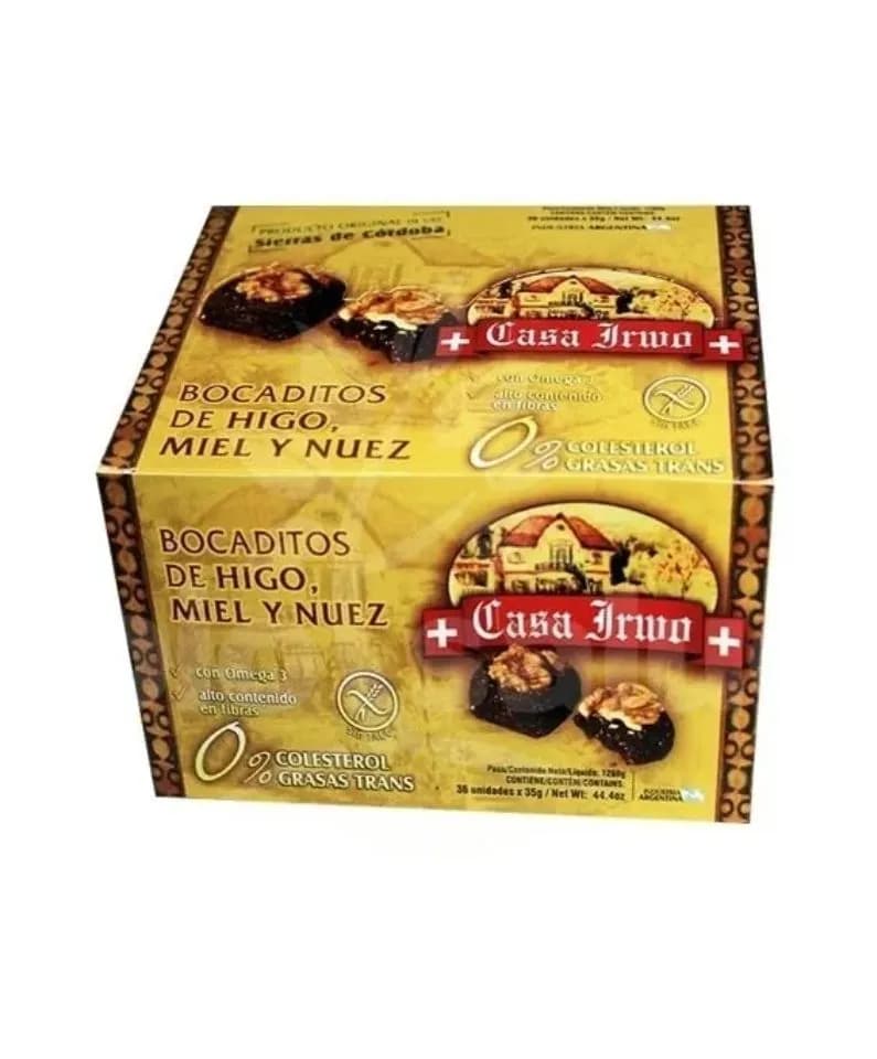 Bocaditos ciruela, miel y nuez uni