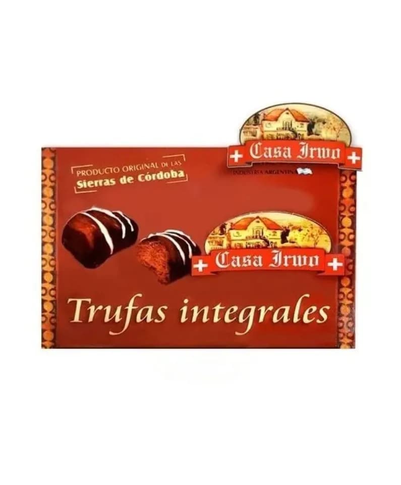 Trufas integrales uni casa Irwo