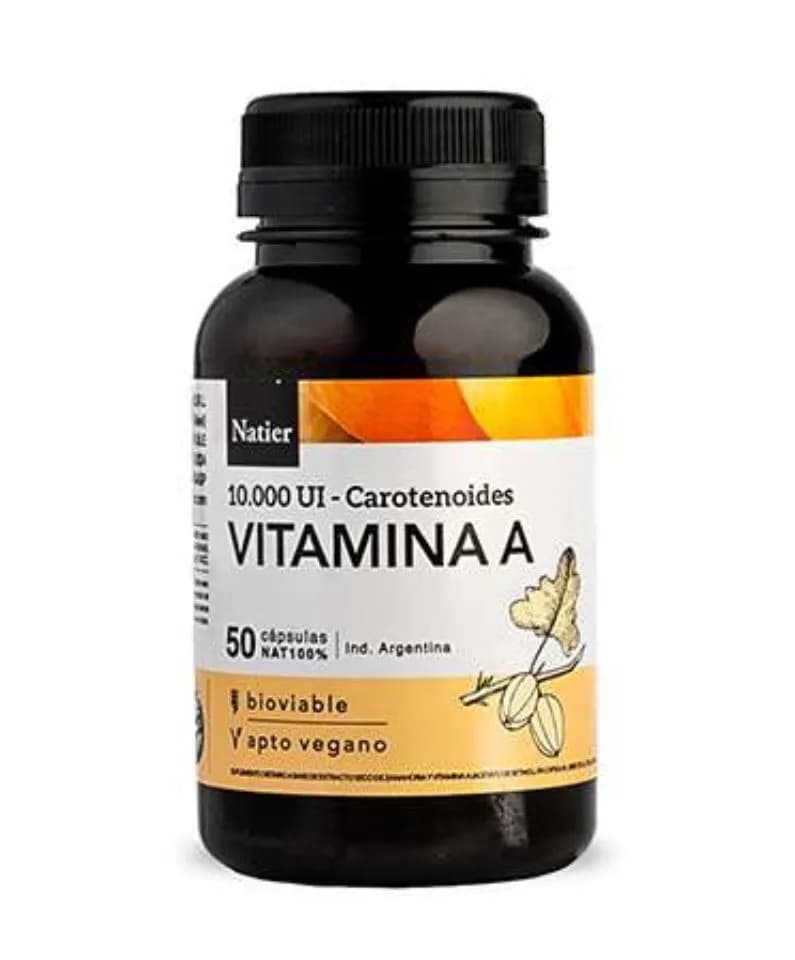 Vitamina a cápsulas Natier